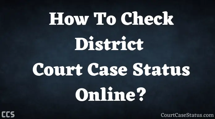 District Court Case Status